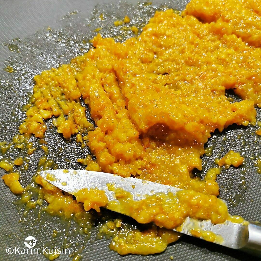 marmelade mandarine hacher
