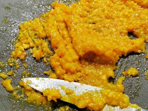marmelade mandarine hacher