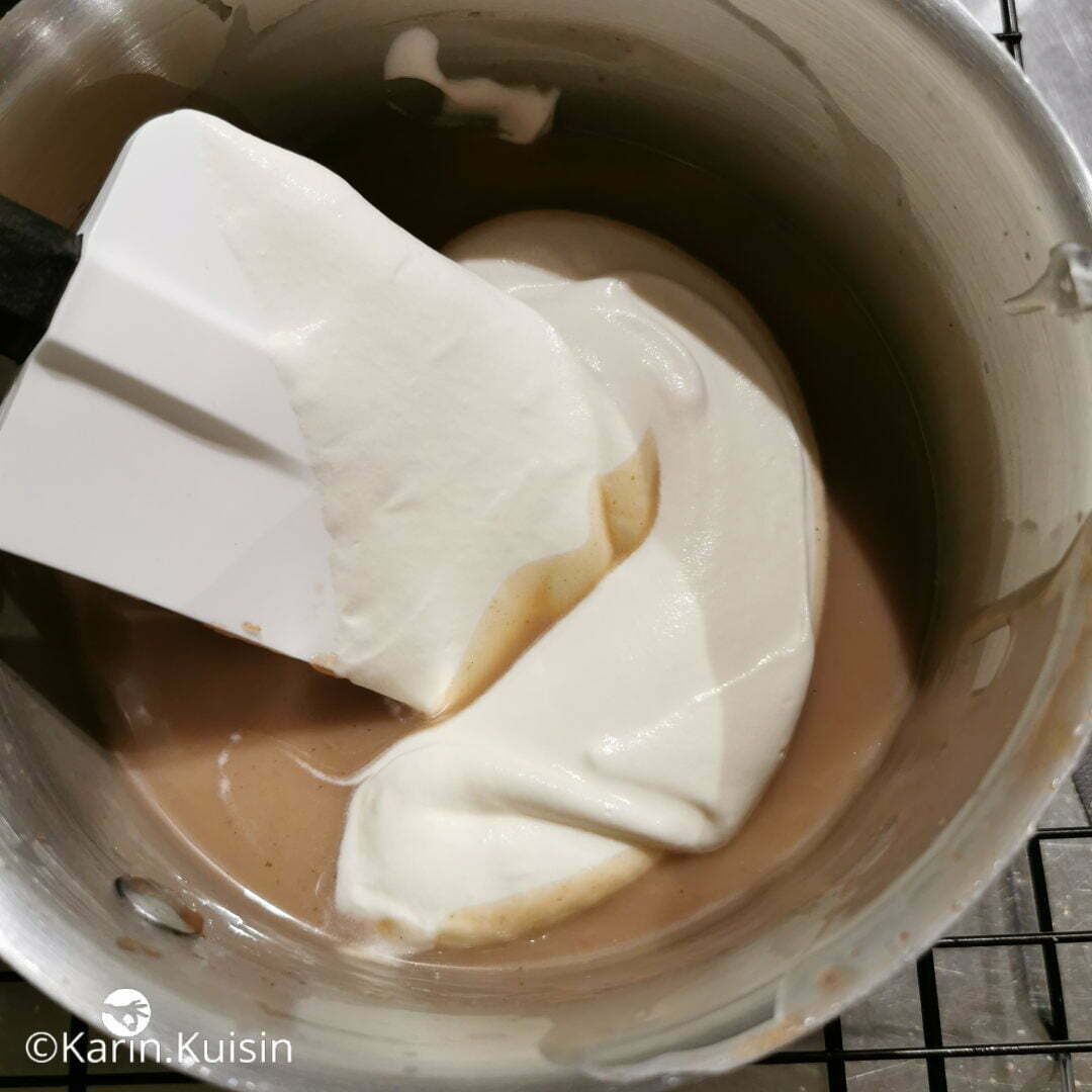 crème marron ajouter