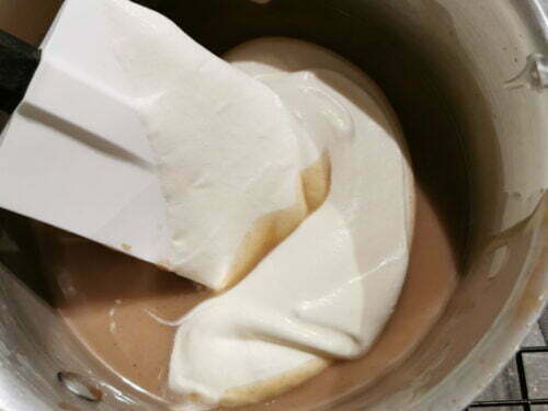 crème marron ajouter