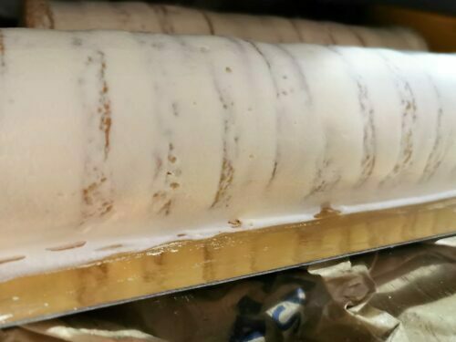 buche montage chantilly lisser