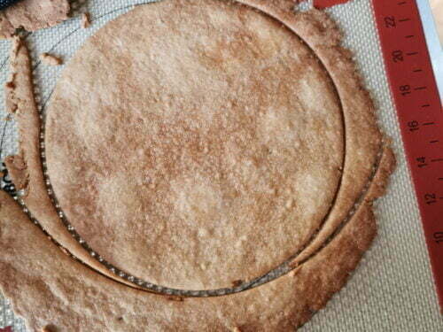 pâte sablée cuisson