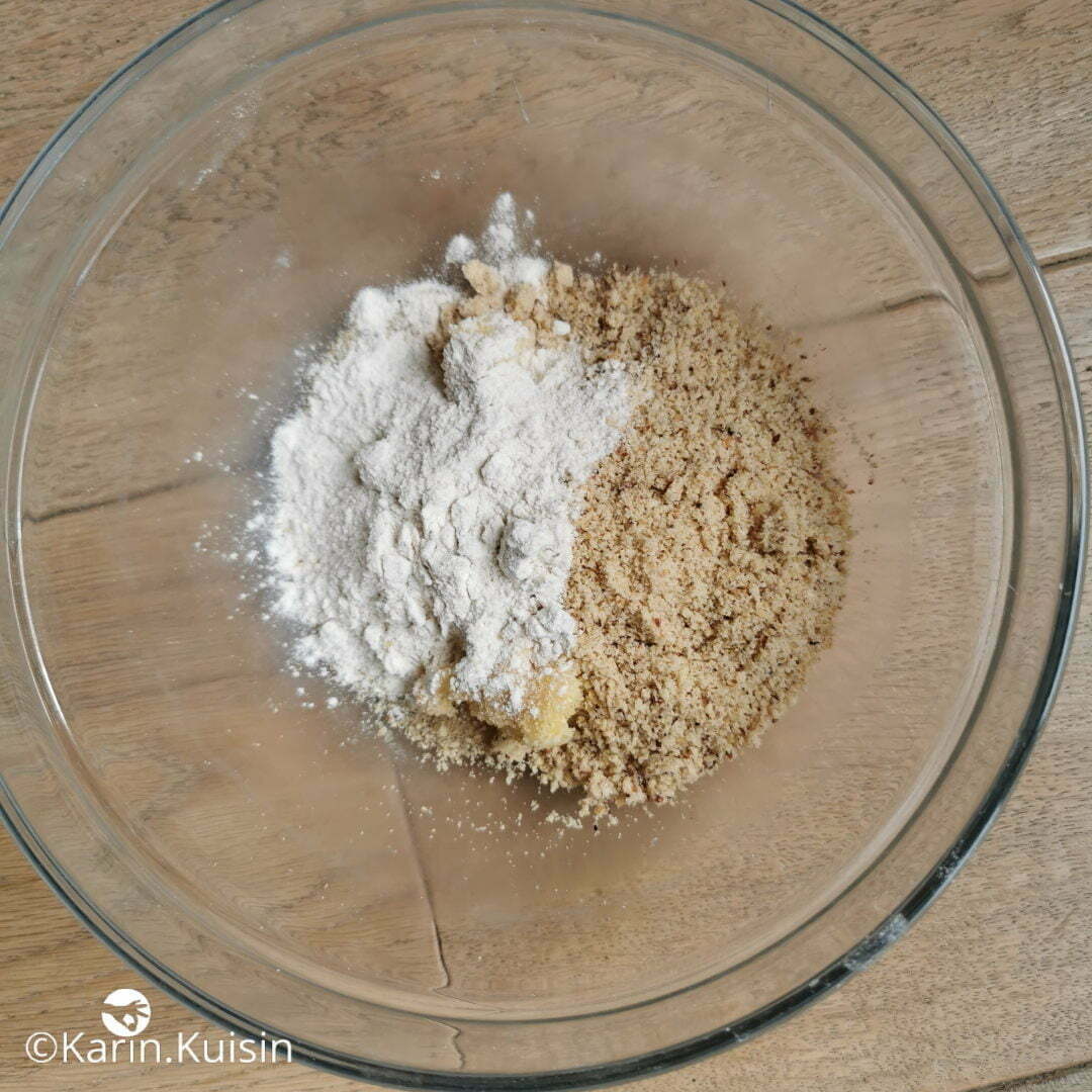 streusel ingrédient ajouter
