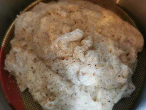 poudre blanc mélanger