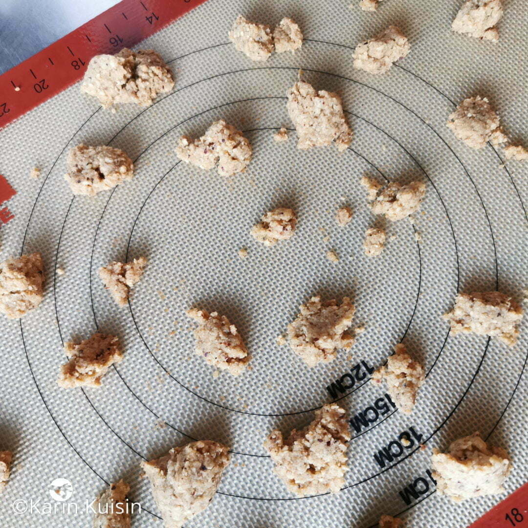 streusel cuisson