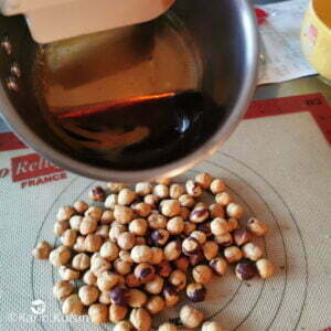 noisette caramel verser