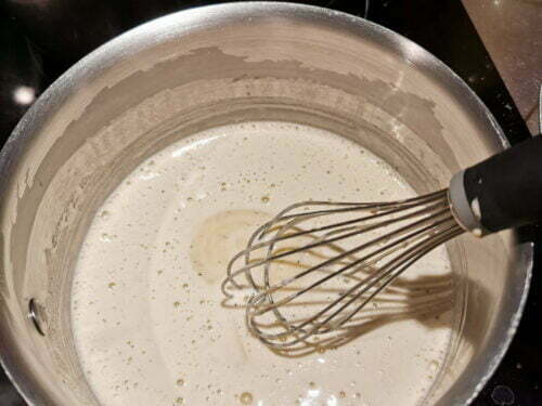 crème pâtissère bouillir
