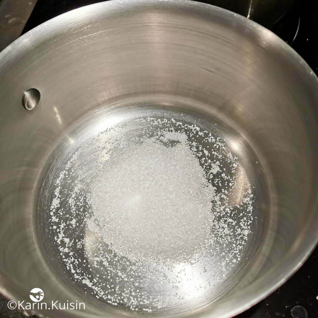 sucre caraméliser