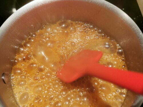caramel crème ajouter