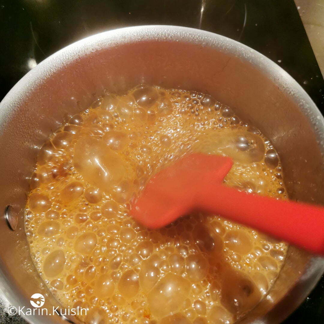 caramel crème ajouter