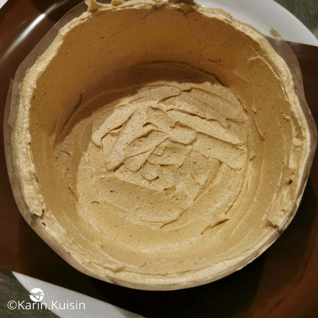 crème mousseline praliné lisser montage