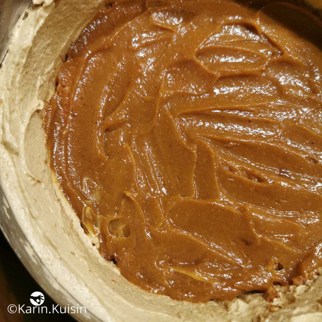 caramel praliné étaler montage