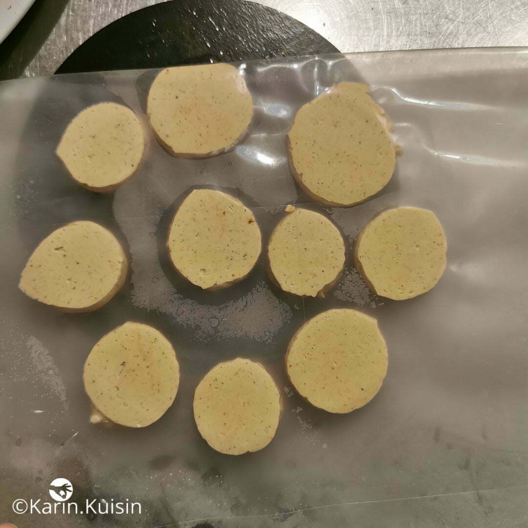 rond crème praliné congeler montage