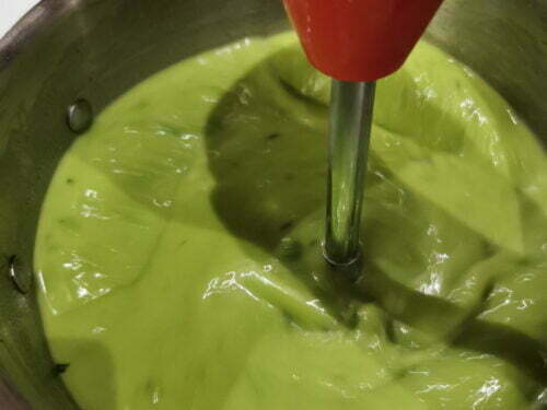 velouté petit pois mixer