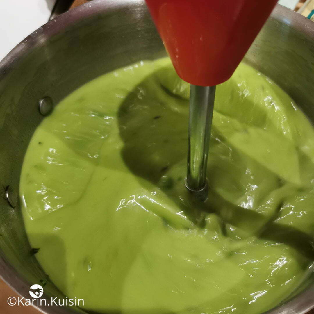 velouté petit pois mixer