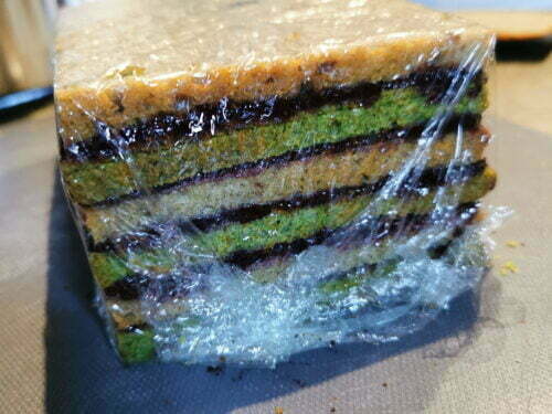 montage cake damier filmer