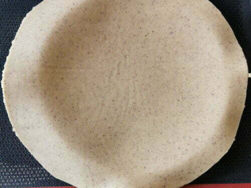 pâte tarte cercle foncer