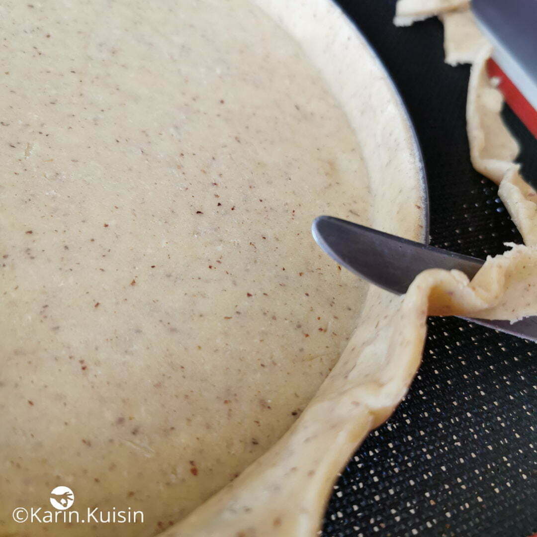 pâte tarte cercle couper