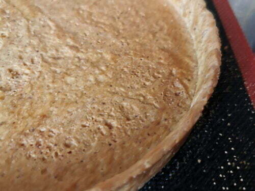 pâte tarte cuisson