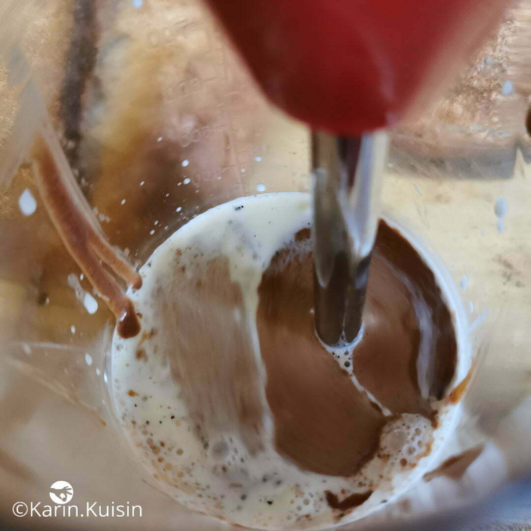 ganache gianduja noisette mixer
