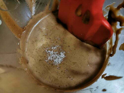 ganache sel ajouter