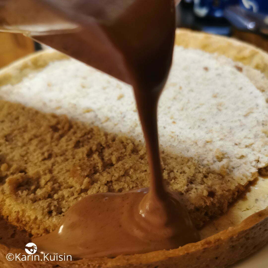 tarte ganache cerser