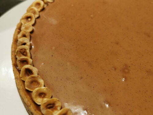 tarte noisette tour poser