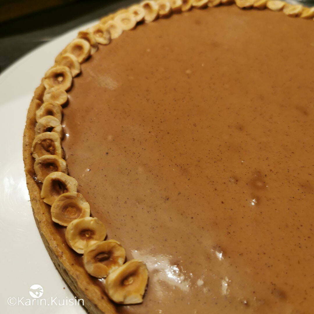 tarte noisette tour poser