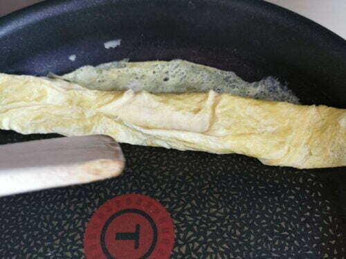 omelette rouler