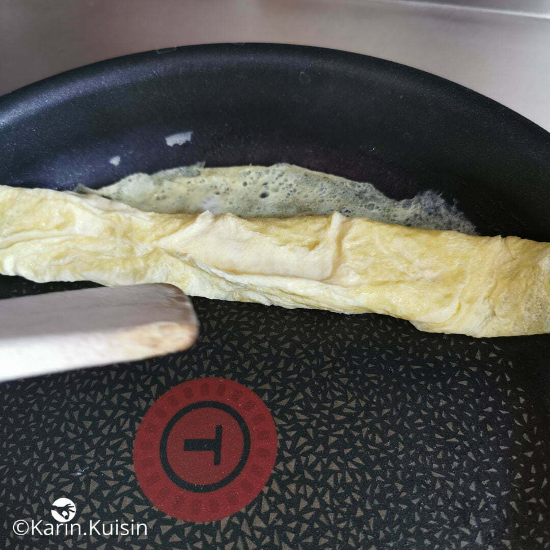 omelette rouler