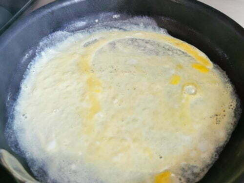 omelette fine cuire