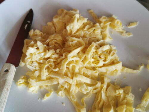 omelette détailler