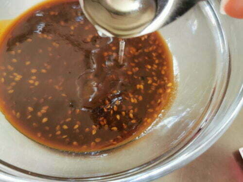 sauce miso saké verser