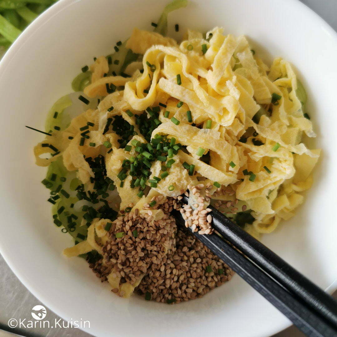 salade konjac montage