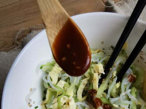 salade konjac sauce miso Rika Bau
