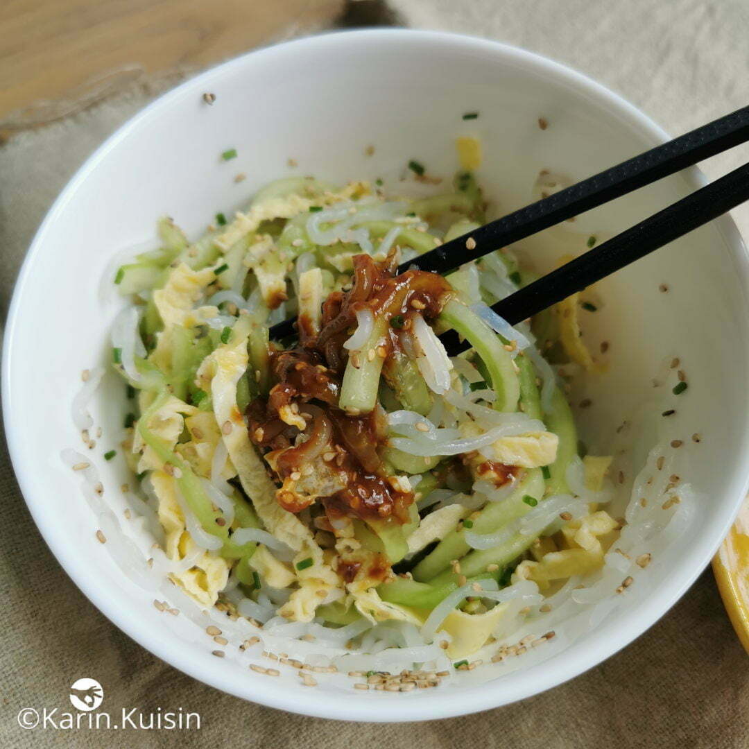 salade konjac sauce miso Rika Bau