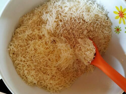 poudre amande parmesan ajouter