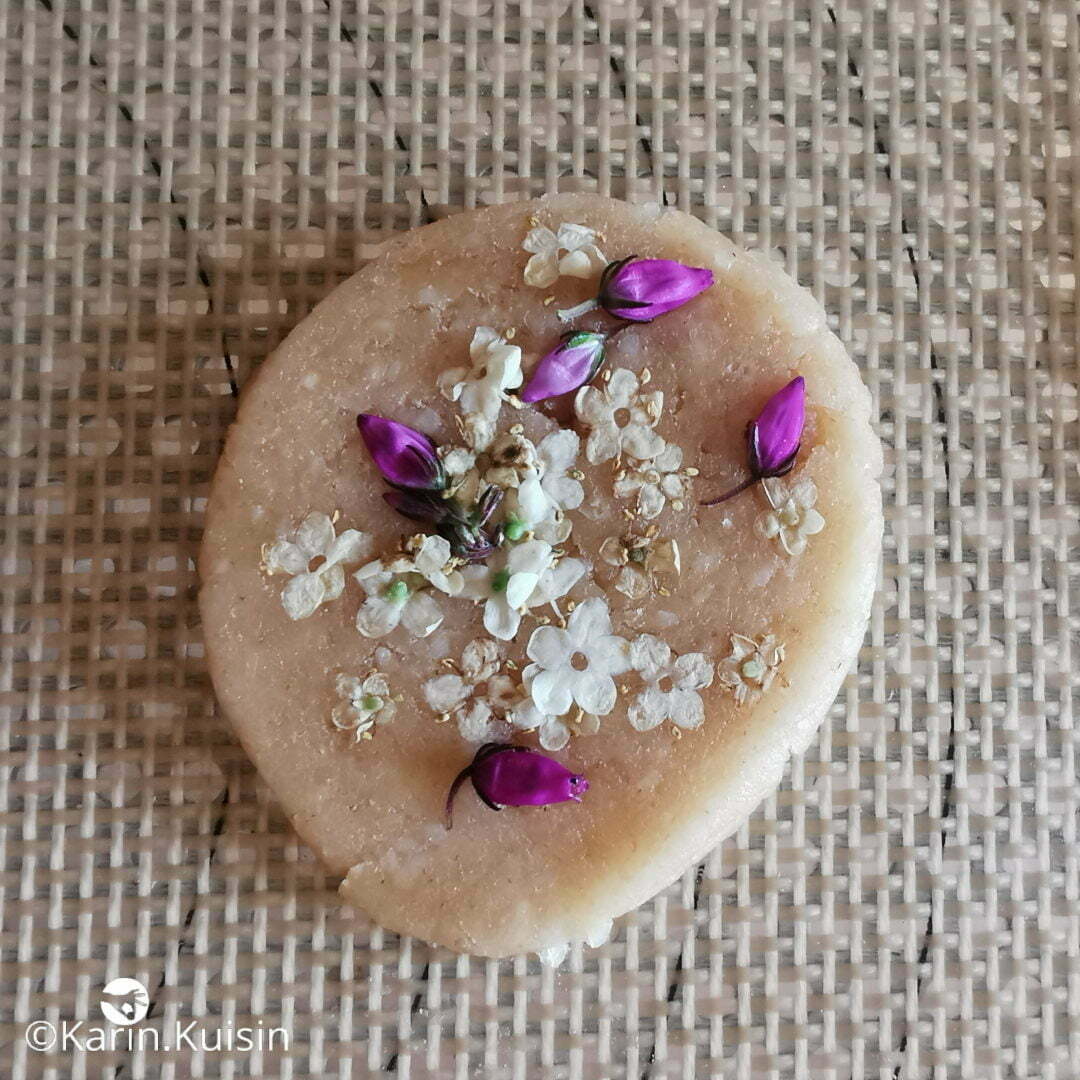 fleur biscuit coller