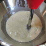 ganache menthe citron mixer