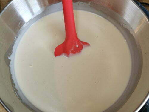 ganache menthe citron refroidir