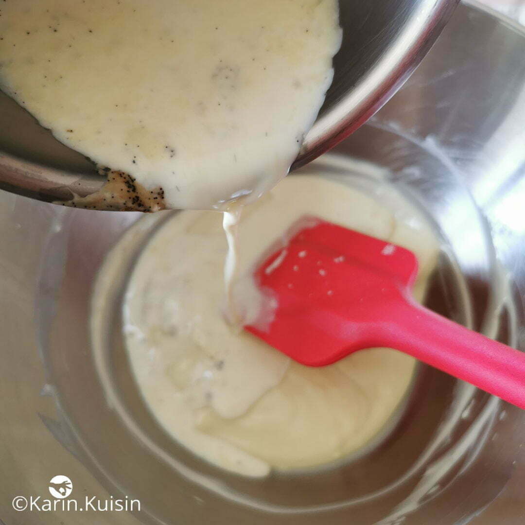 chocolat crème verser