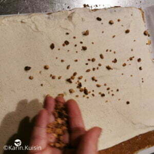ganache amande parsemer