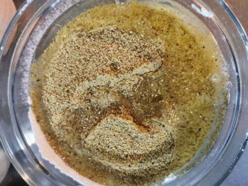 farine poudre pistache blanc oeuf ajouter
