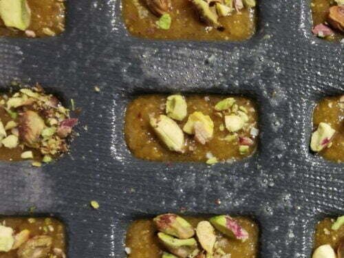 financier pistache déposer