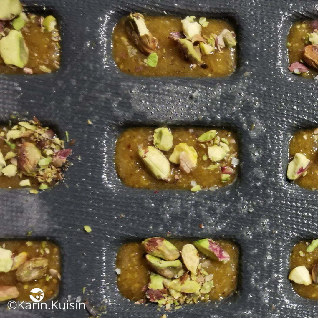 financier pistache déposer