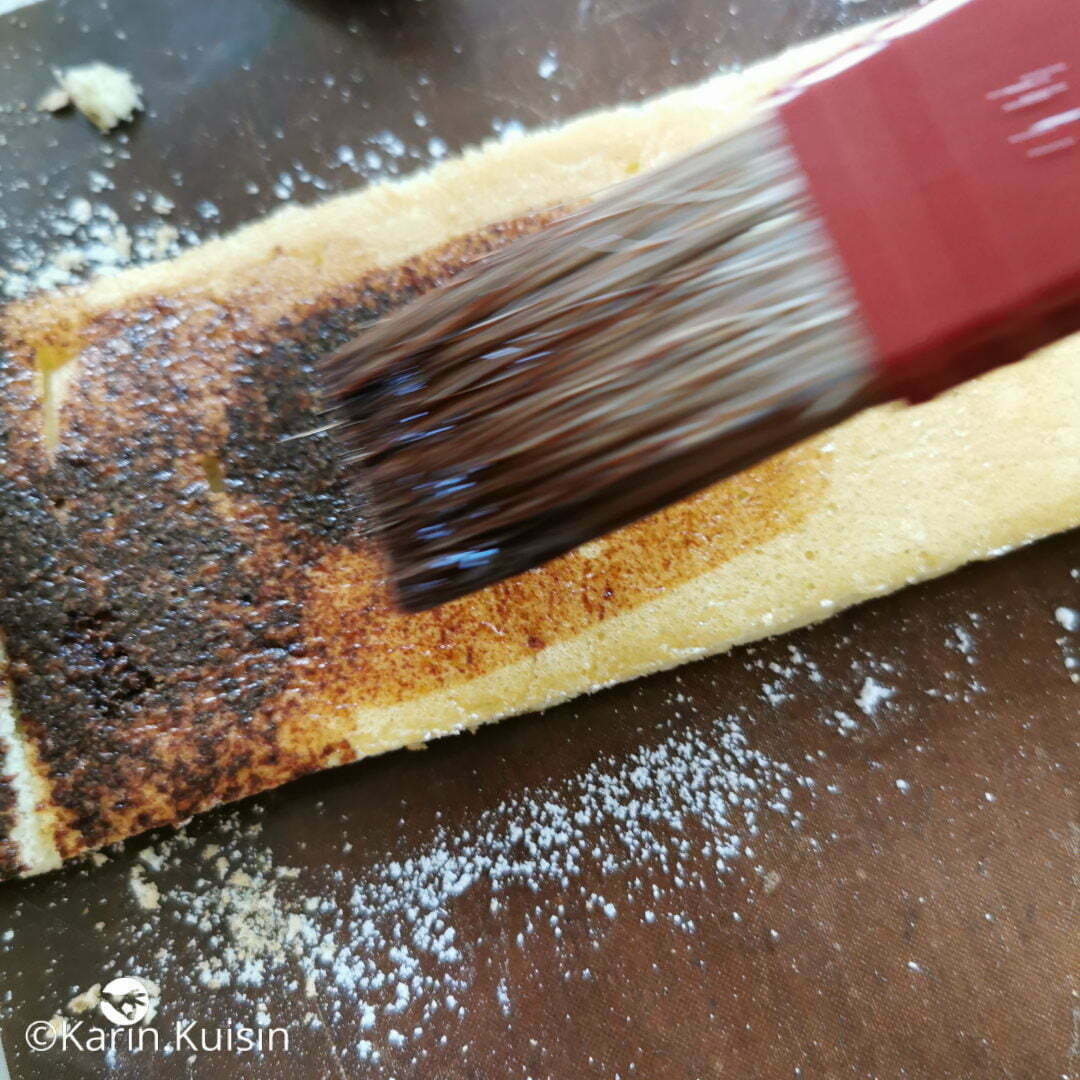 tour cartouchière biscuit cacao imbiber