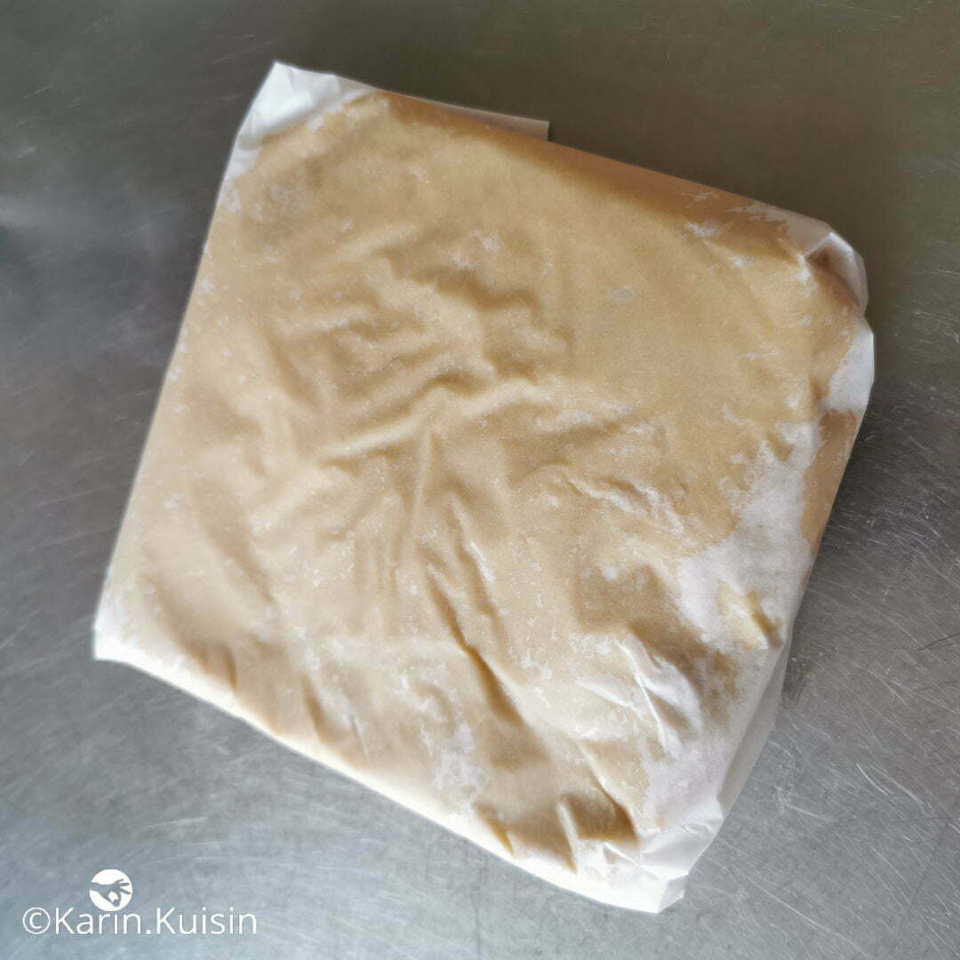 pâte reposer