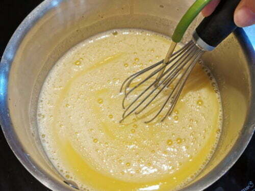 oeuf sucre citron cuire