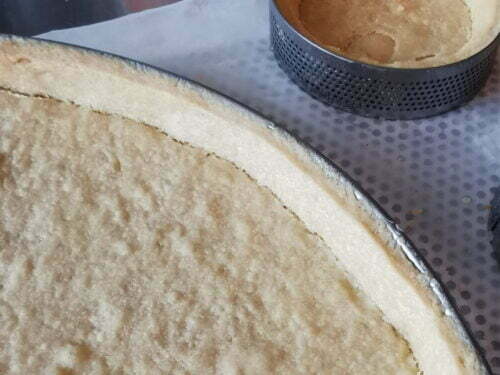 fond tarte cuisson blanc