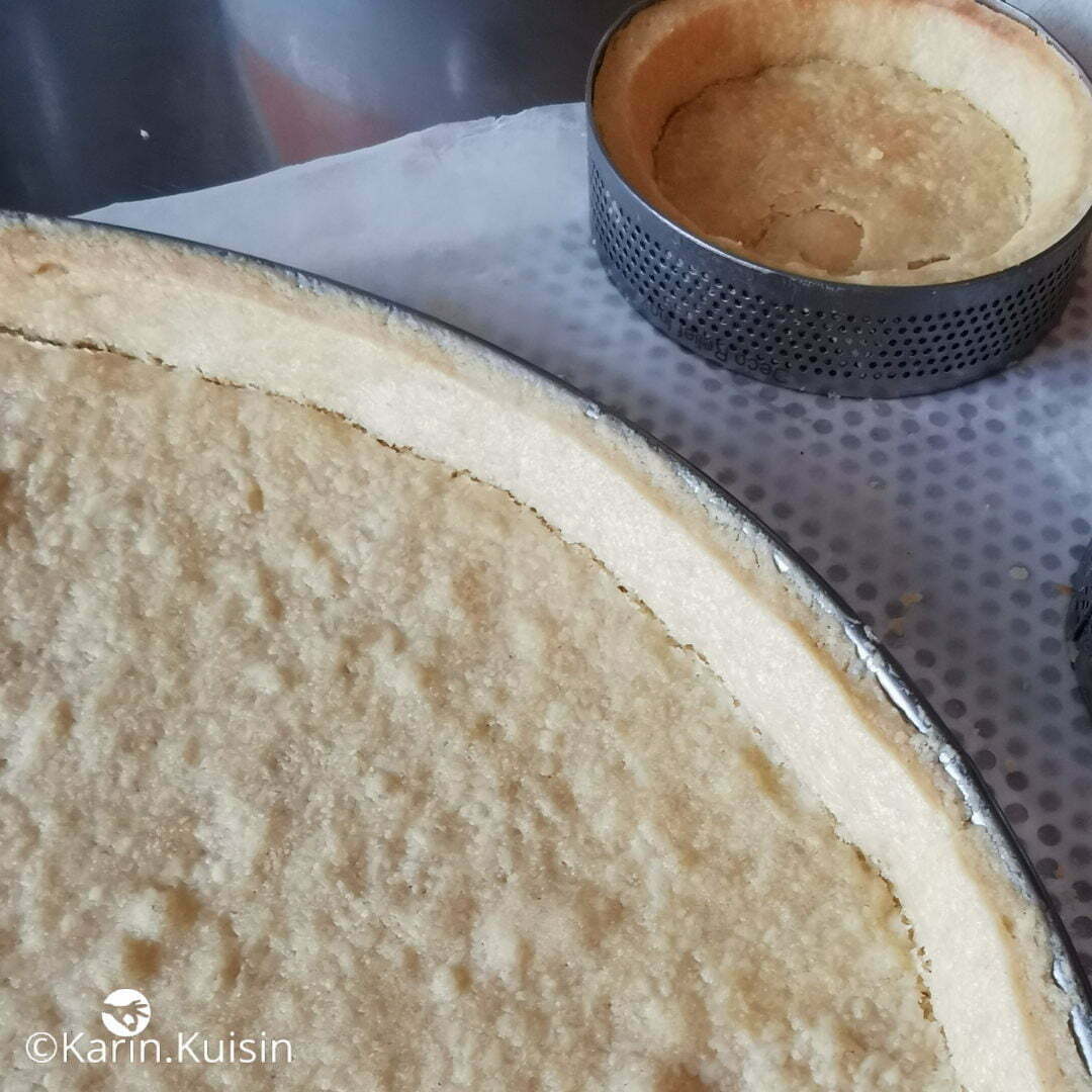 fond tarte cuisson blanc